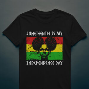 Juneteenth Puff Girl